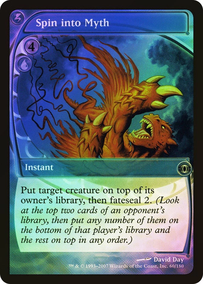 MTG FOIL Spin into Myth  - Future Sight #060 - Image 1 of 1