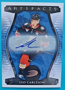 2023-24 Leo Carlsson Artifacts Rookie Redemption Autograph RC Auto SP - Picture 1 of 4