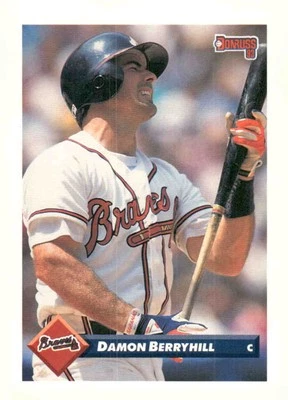 1993 Donruss #78 Damon Berryhill - Image 1 of 2
