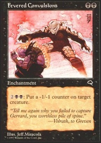 Fevered Convulsions - Tempest # MTG Magic The Gathering - Image 1 of 1