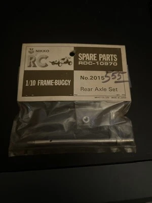 Vintage Nikko RC 1/10 Frame Buggy No.2015 Rear Axle Set - Image 1 of 2