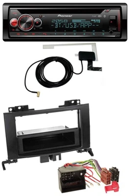Pioneer DAB CD MP3 USB Bluetooth Autoradio für Mercedes Sprinter ab 06 schwarz - Bild 1 von 4