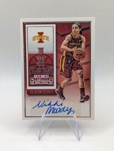Nikki Moody 2015 Panini Contenders Draft Picks Auto RC #194 Iowa State