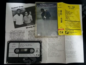 1986 Robert Cray Strong Persuader Taiwan Ltd 10 Tracks Cassette W/Insert - Picture 1 of 11