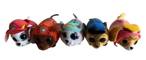 Peluche Paw Patrol Ty Beanie Boos Teeny Tys impilabile animale Skye Everest Zuma - Foto 1 di 2
