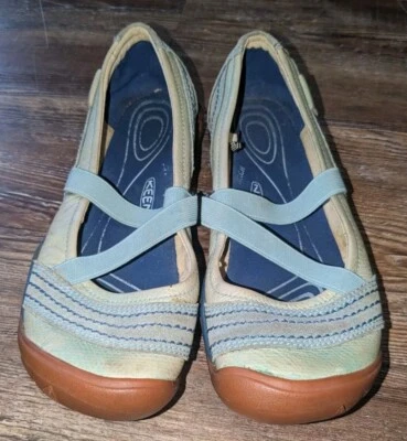 Keen Rivington CNX Criss Cross Mujer Mary Jane Zapatos Talla 7 Foto 1 de 4