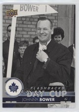 2017 Upper Deck Toronto Fall Expo Day with the Cup Flashbacks Johnny Bower HOF