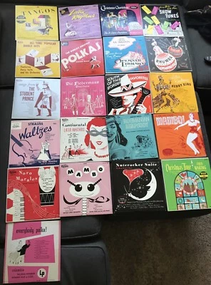 10" LP's Vintage 50's Tops, Royale, Parade, Decca, Etc. EXCELLENT! w/ Albums - Image 1 of 4