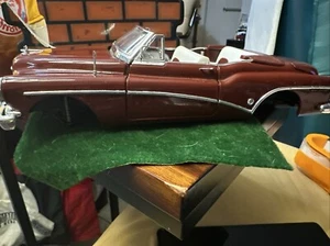 1953 Buick Skylark Convertible burburgund . Parts Car Junkyard.use 1:18 - Picture 1 of 19