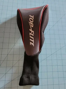 Top Flite Marke: schwarz, grau, weiß & rot Driver Cover, gebraucht, kostenloser Versand - Bild 1 von 9