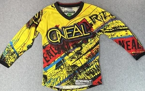 O'Neal Element Jersey MX Motocross Racing Shirt Kid Small Long Sleeve Pad Elbows - Picture 1 of 14