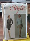1988 Alfred Sung Style 1415 misses veste chic chemisier jupe taille 16 UNCUT