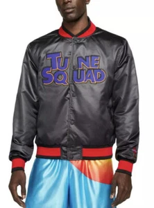 Nike LeBron X Space Jam "TUNE SQUAD" Varsity Jacket DJ3891-010 Men’s Size M - Picture 1 of 8