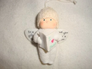 SAMMLERSTÜCK DEPT 56 I LOVE MOM ENGEL ORNAMENT #001 - Bild 1 von 5