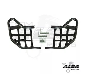 Warrior YFM 350 Nerf Bars Alba Racing Black bar Blue nets 210 T1 Blemish - Picture 1 of 2