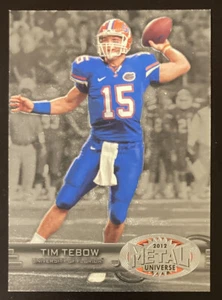 Tim Tebow 2012 Metal Universe Rookie Card #M-6 (5232) - Bild 1 von 2