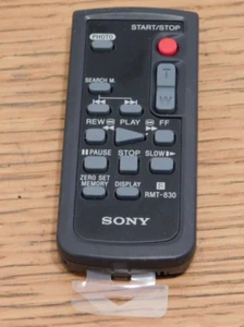 NEUF SONY RMT-830 télécommande COMMANDE Remote control CAMESCOPE camera DV DCR - Photo 1/4
