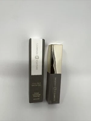 Complex Culture Full Out Tinted Volumizing Brow Gel in Deep Brunette NIB  D1 - Image 1 of 4