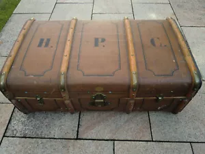Antiker XXL Überseekoffer, Schrankkoffer, Reisekoffer, Truhe - RAR - Bild 1 von 18
