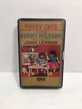 Vintage Pussy Cats Cassette Tape 1974 Harry Nilsson Produced By John Lennon