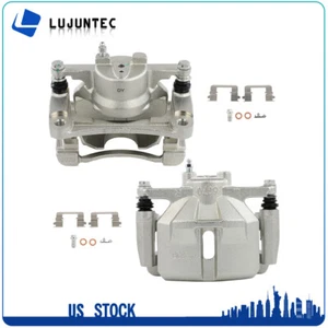 For 2013 - 2022 MAZDA CX-5 Pair Front Left Right Disc Brake Calipers w/ Bracket - Picture 1 of 6