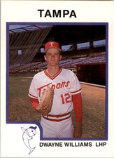 1987 Tampa Tarpons ProCards #10 Dwayne Williams