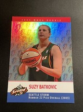 2005 Rittenhouse WNBA Rookie /333 Suzy Batkovic  #RC33 Seattle Storm Australia