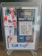 2020 Contenders Draft Pick Ticket 2 Auto #DPT2-DD Dillon Dingler