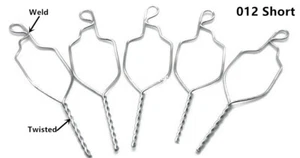 Dental Orthodontic Twisted Kobayashi Ligature Wires For Bracket 012 Short Weld - Picture 1 of 5