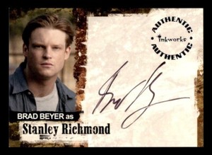2007 Inkworks Jericho: Season 1 Brad Beyer Authentic Autograph Card A6