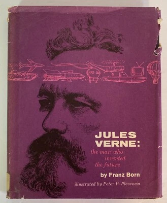 The Man Who Invented the Future: Jules Verne by Franz Born, 1964 HB, ex-lib Foto 1 de 4