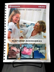 Husqvarna Viking Accessory User Guide - Full Color - 128 Pages - Free Shipping - Picture 1 of 4