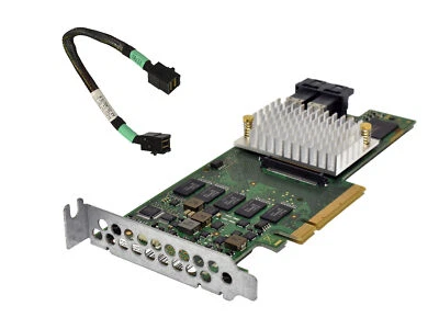 Fujitsu D3216-A13 GS2 LSI MR 9361-8i 12Gb PCIe x8 RAID Controller +1x SAS Cable - Image 1 of 4