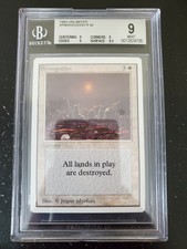 MTG Armageddon UNLIMITED (2nd) Edition ⭐⭐⭐BGS GRADED MINT 9.0⭐⭐⭐ 1993 Magic