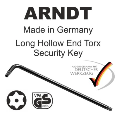 Torx Key T50 Security Wrench Star Key LONG Double Ended L-Shaped Allen Key 6065 - Image 1 of 2