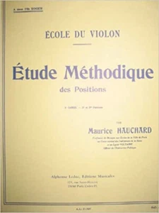 Ecole du violon : Etude méthodique des positions, 3ème cahier, Ve position - Imagen 1 de 1