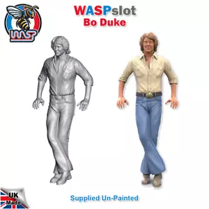 Dukes Of Hazzard Bo Duke Unpainted Figure 1:24 Scale Wasp - Picture 1 of 3