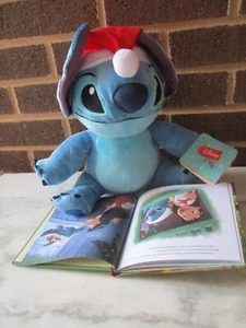 Libro Kohl's Cares Stitch 14" Peluche y 5"x 7" "Travesura de vacaciones con puntada" 2022 - Imagen 1 de 9