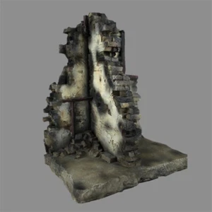 1/6 Scale Resin Statue Base Ruins Scene Figure Model for 12.6'' Figure Prop - Picture 1 of 12