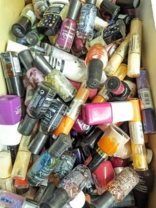 NEW Nail Polish LOT Of 25 Random MIX (NO Repeats) Bulk Buy FULL SIZE - Picture 1 of 6