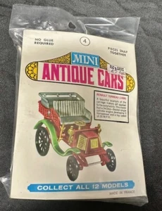 Strategic #4 Mini Antique Cars 1900 Renault Tonneau Model Kit Made In France - Picture 1 of 2