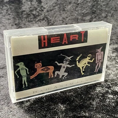 Heart Bad Animals Cassette Tape Capitol Records 1987 Alone 4PJ 12546 - Image 1 of 4
