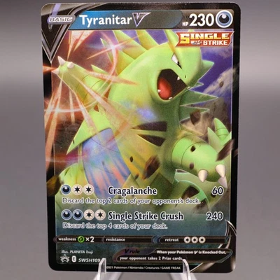 Tyranitar V - Promo SWSH: Sword & Shield Promo Cards SWSH109 NM - Image 1 of 2