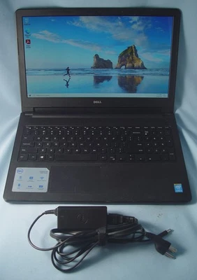 Laptop Dell Inspiron 15" 3558 Intel i3-5015U 2,10 GHz 12 GB 1 TB HDD BATT, AC ADP Foto 1 de 4