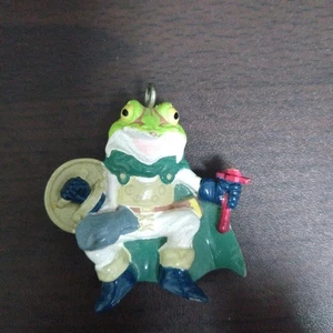 Chrono Trigger Frog Keychain Action Figure Collectible Used - Picture 1 of 4