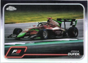 2024 Topps Chrome F1 Joshua Dufek #141 Refractor – F3 Cars PHM Racing - Picture 1 of 3