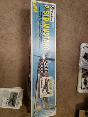 Top Flite GOLD P-51D Mustang Collector's Limited Edition RC plane - 65" WS - New - Image 1 of 4