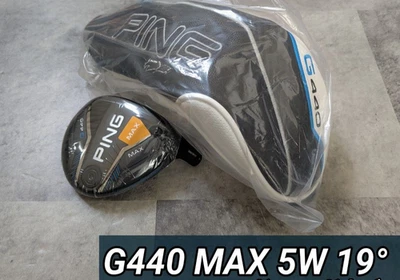 New Ping G440 MAX 5W 19 Fairway Wood Driver HEAD ONLY w/HC Right Handed JP - Image 1 of 4