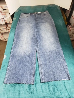 Так джинсы размер 17 женщин синий брюки эластичной средний стирка высоты широкая нога новый с Ярлыками - Изображение 1 из 4