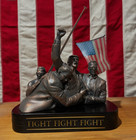 President Donald Trump FIGHT Statue, White House, MAGA Rally, USA, Patriot 45 47